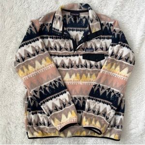 Patagonia Synchilla Snap-T Pullover RARE Bandicoot Marrow Print